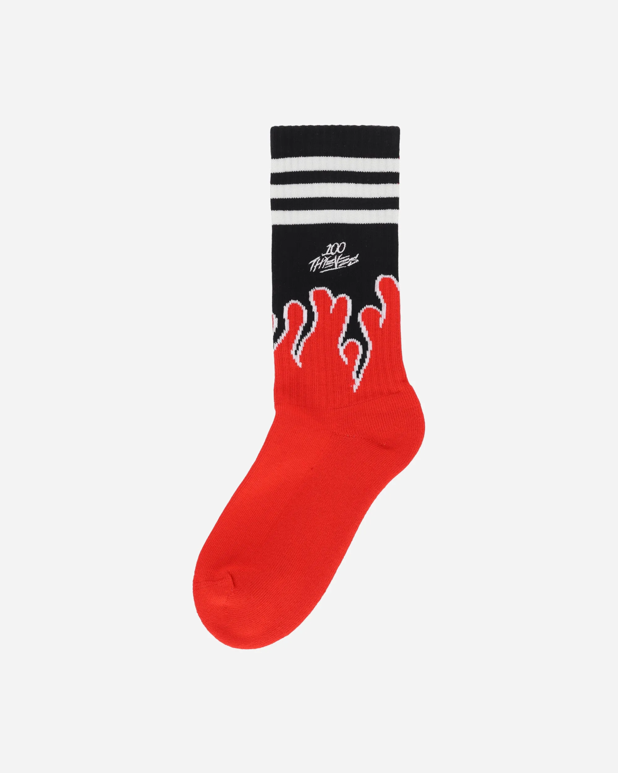 100 Thieves Socks Cream White / Red