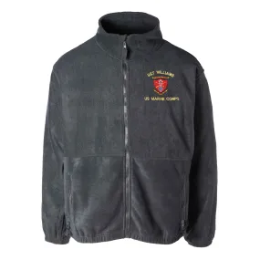 1st Battalion 5th Marines Embroidered Fleece Full Zip