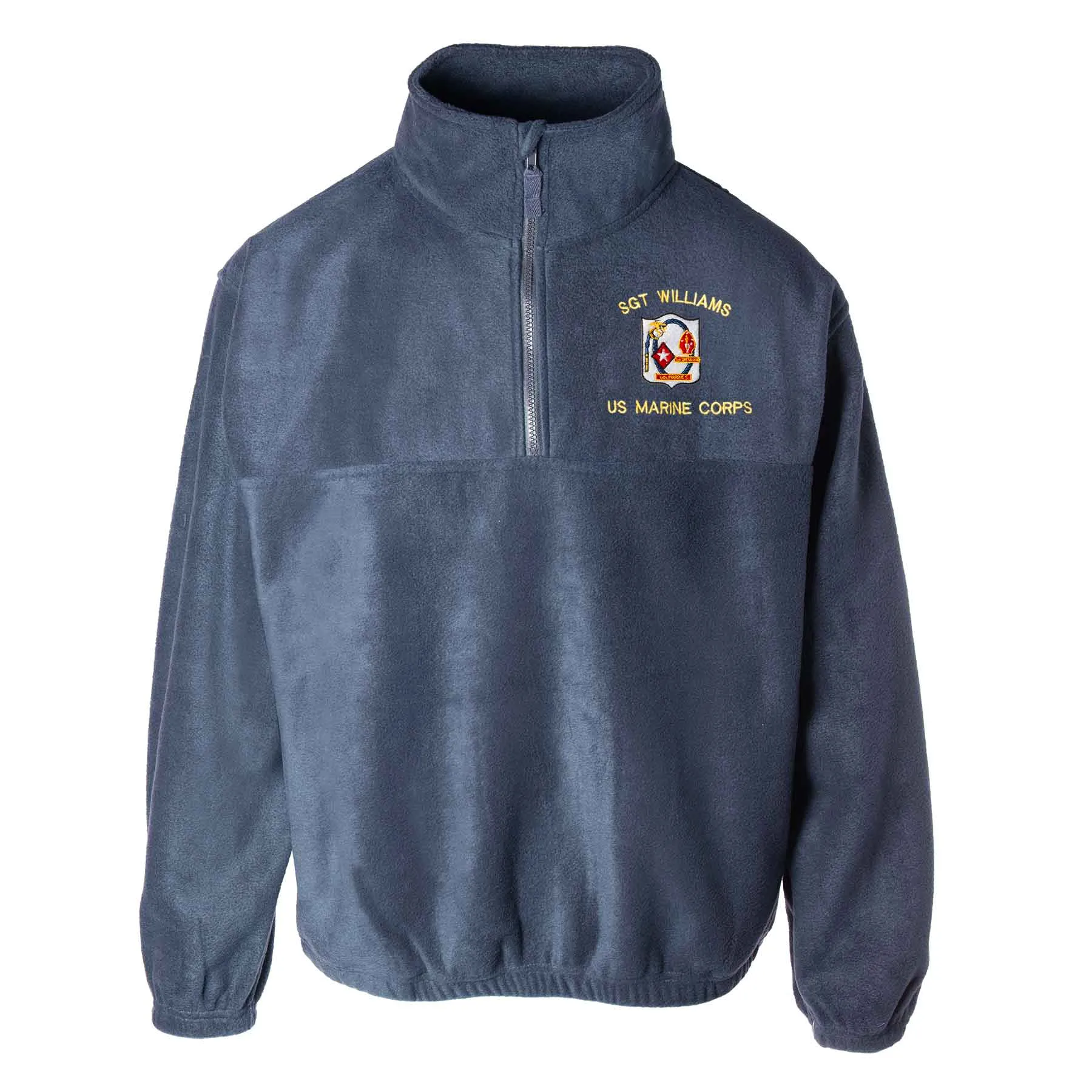 1st Battalion 6th Marines Embroidered Fleece 1/4 Zip