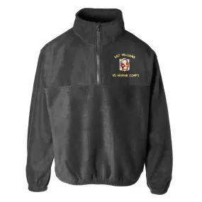 1st Battalion 6th Marines Embroidered Fleece 1/4 Zip