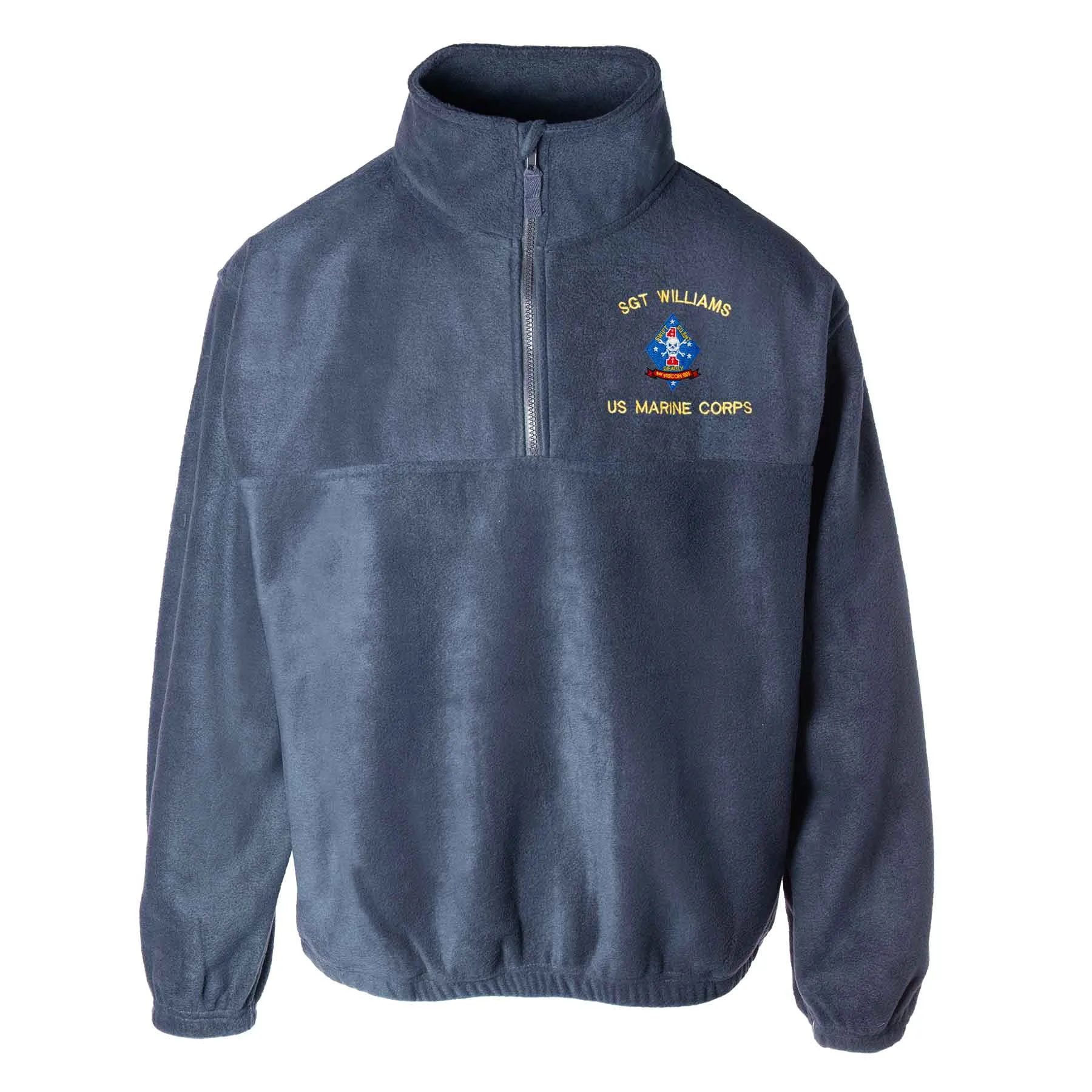 1st Recon Battalion Embroidered Fleece 1/4 Zip