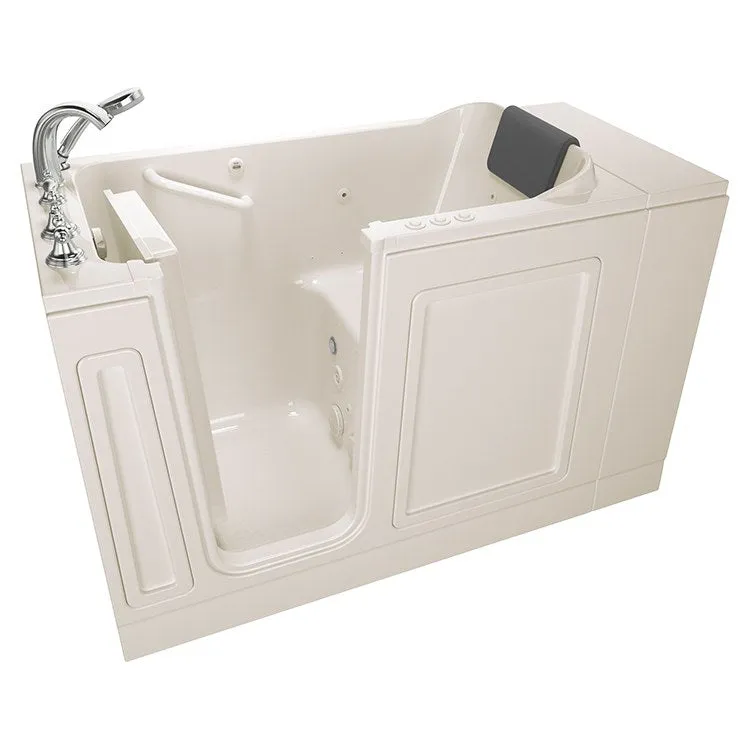 2848 Series 28"W x 48"L Acrylic Walk-In Combination Bathtub with Left-Hand Drain/Faucet