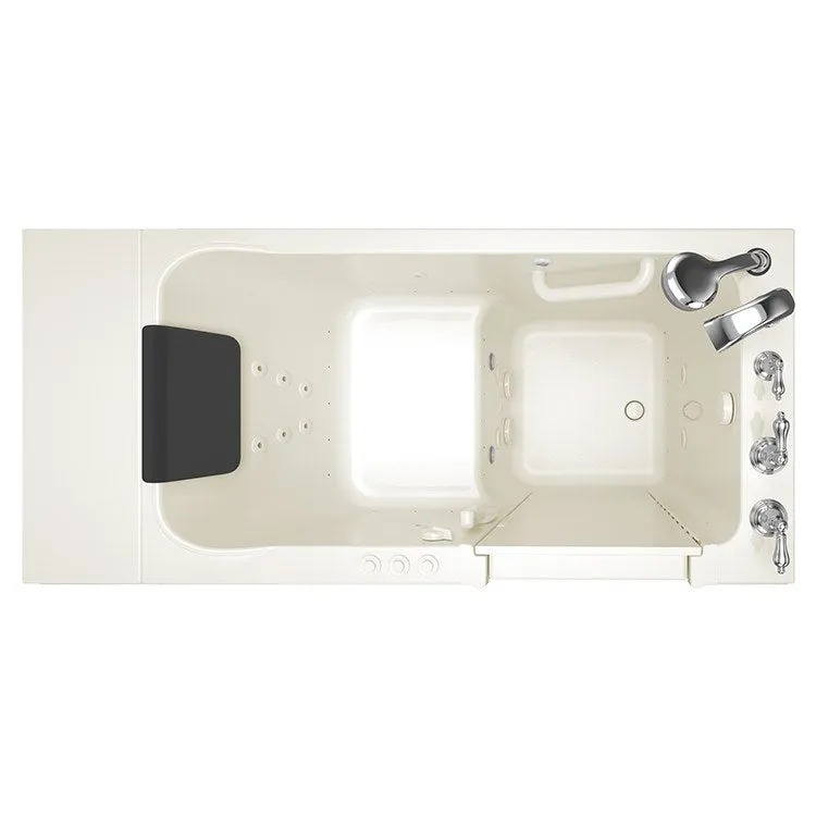 2848 Series 28"W x 48"L Acrylic Walk-In Combination Bathtub with Right-Hand Drain/Faucet