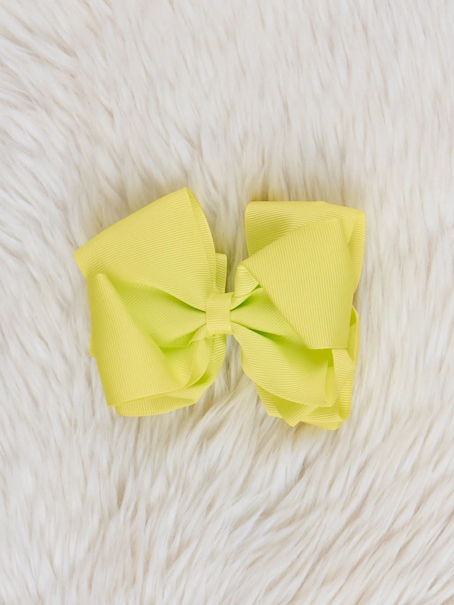 5 Inch Double Layer Bow - 70 Colors Available