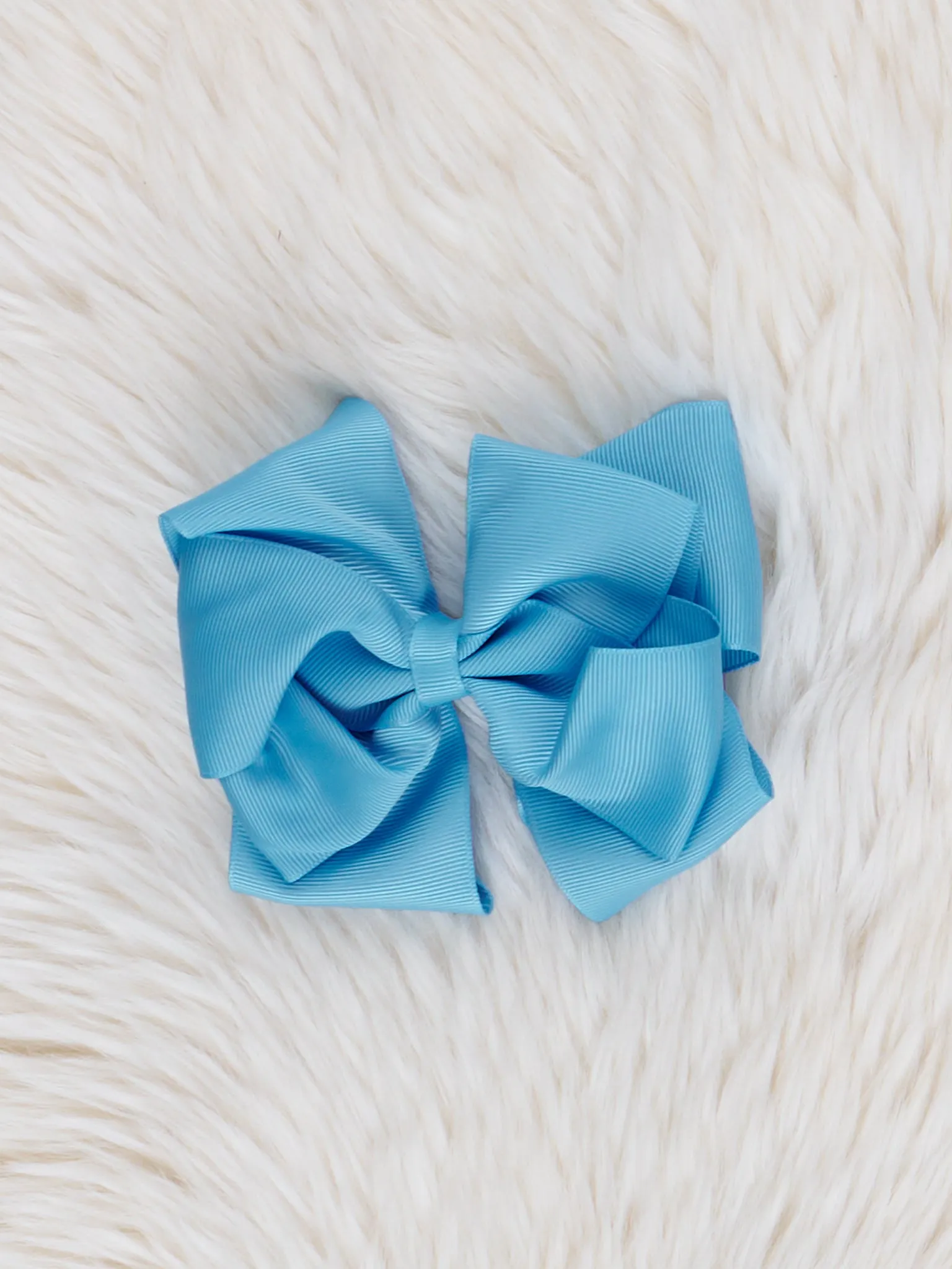 5 Inch Double Layer Bow - 70 Colors Available