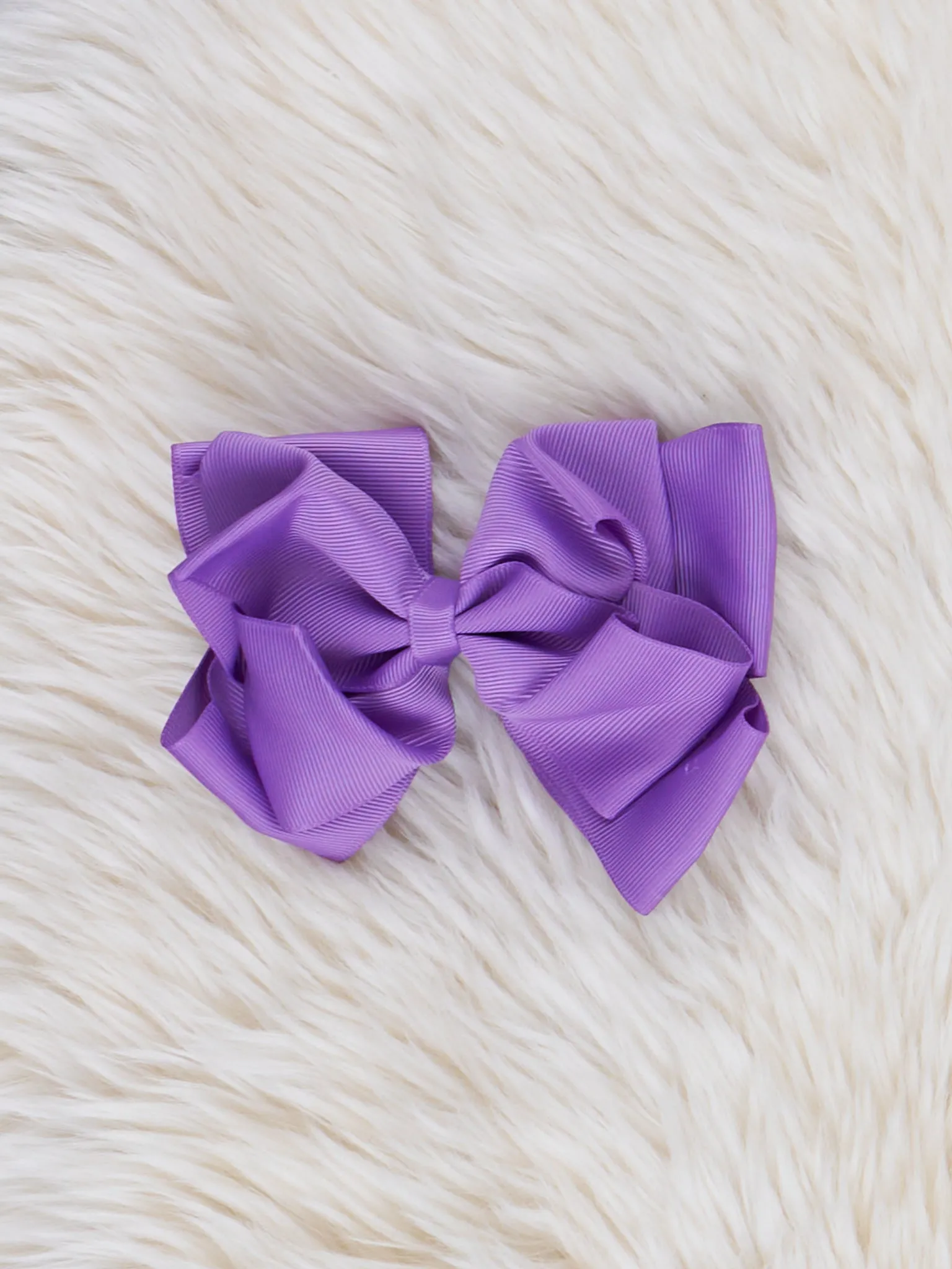 5 Inch Double Layer Bow - 70 Colors Available