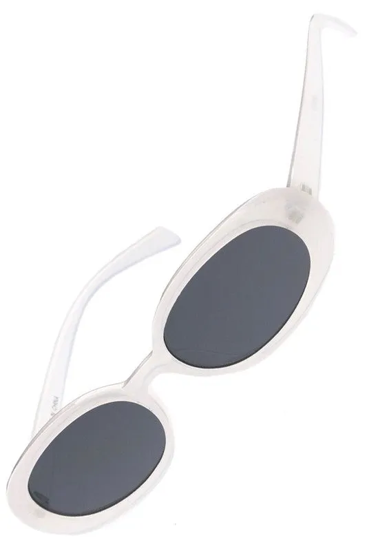 90's Retro Oval Sunglasses