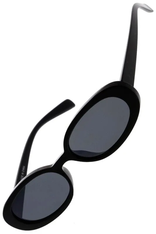 90's Retro Oval Sunglasses