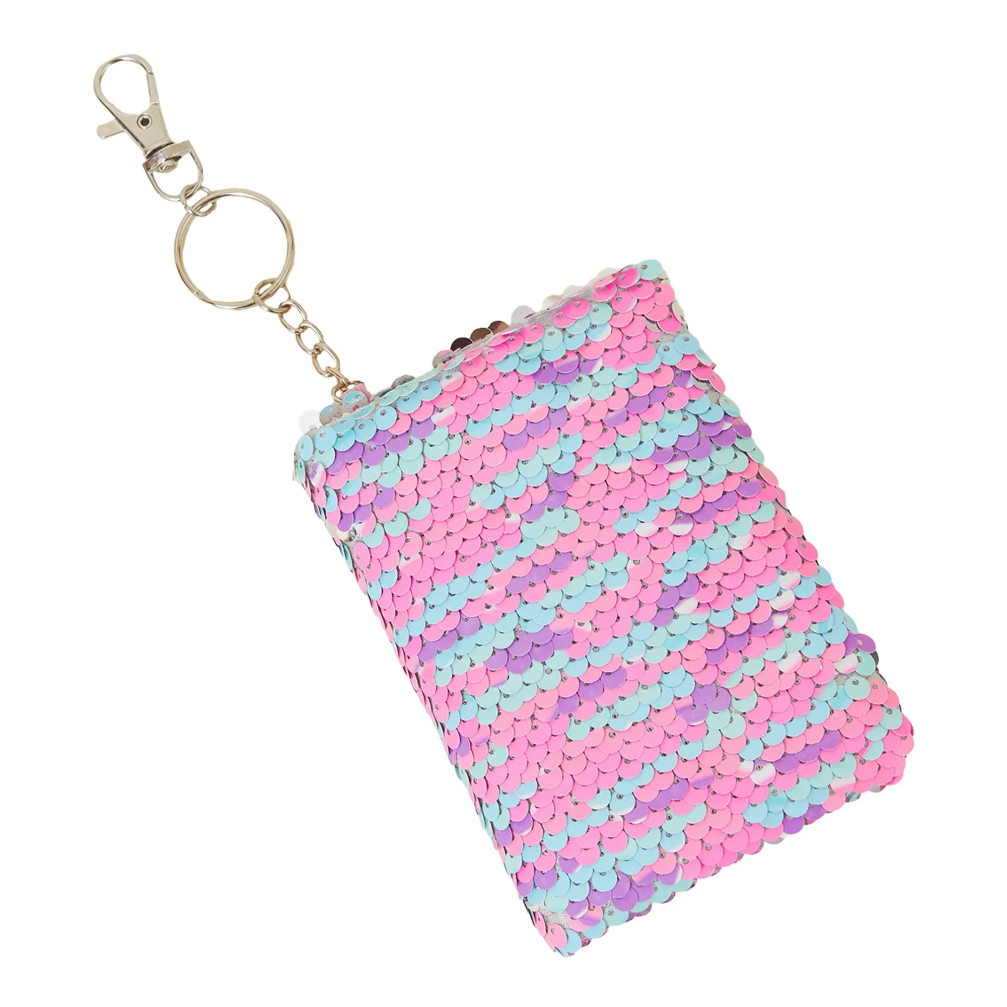 Accessorize London Girl Sequin Keyring Notebook