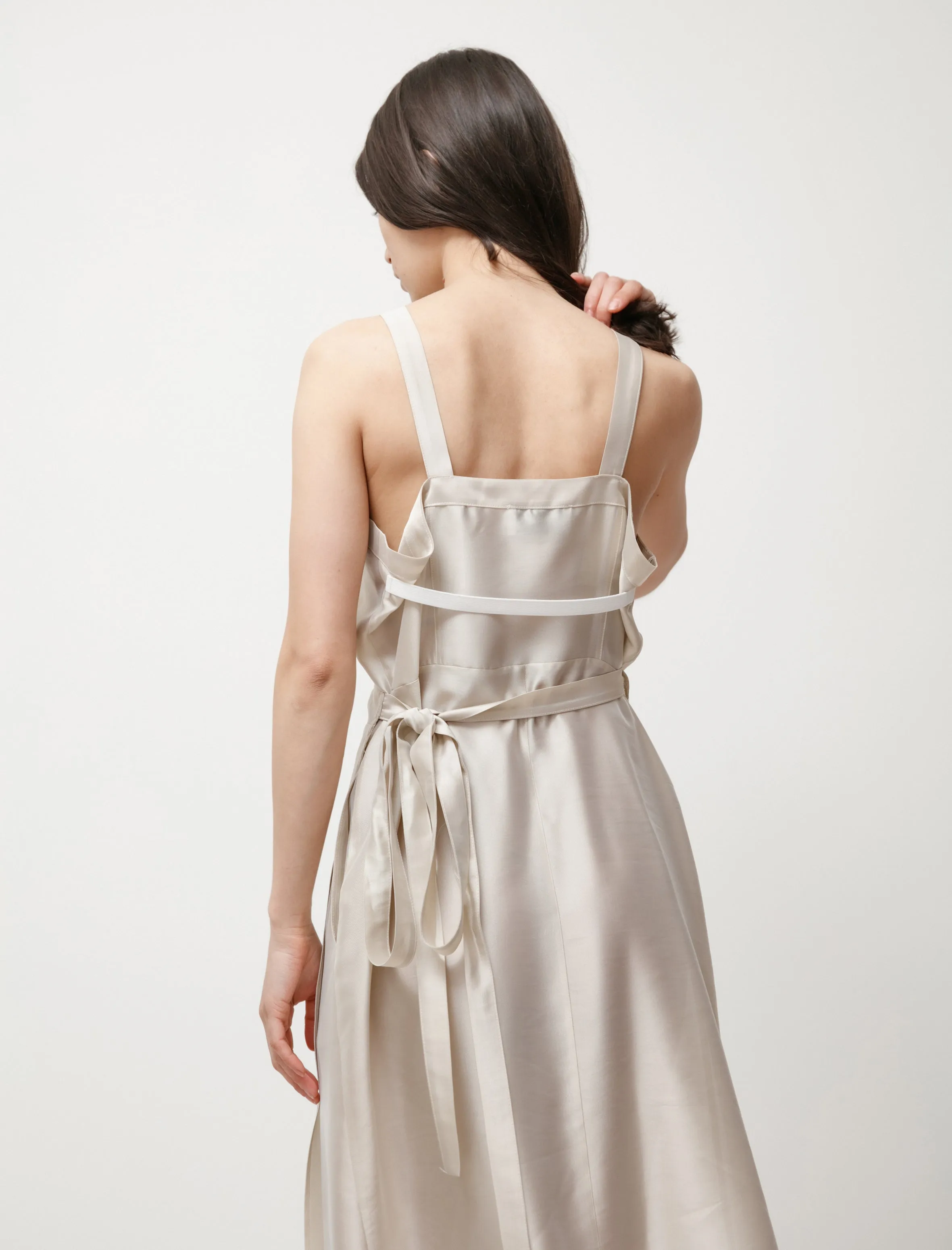 Apron Dress Champagne