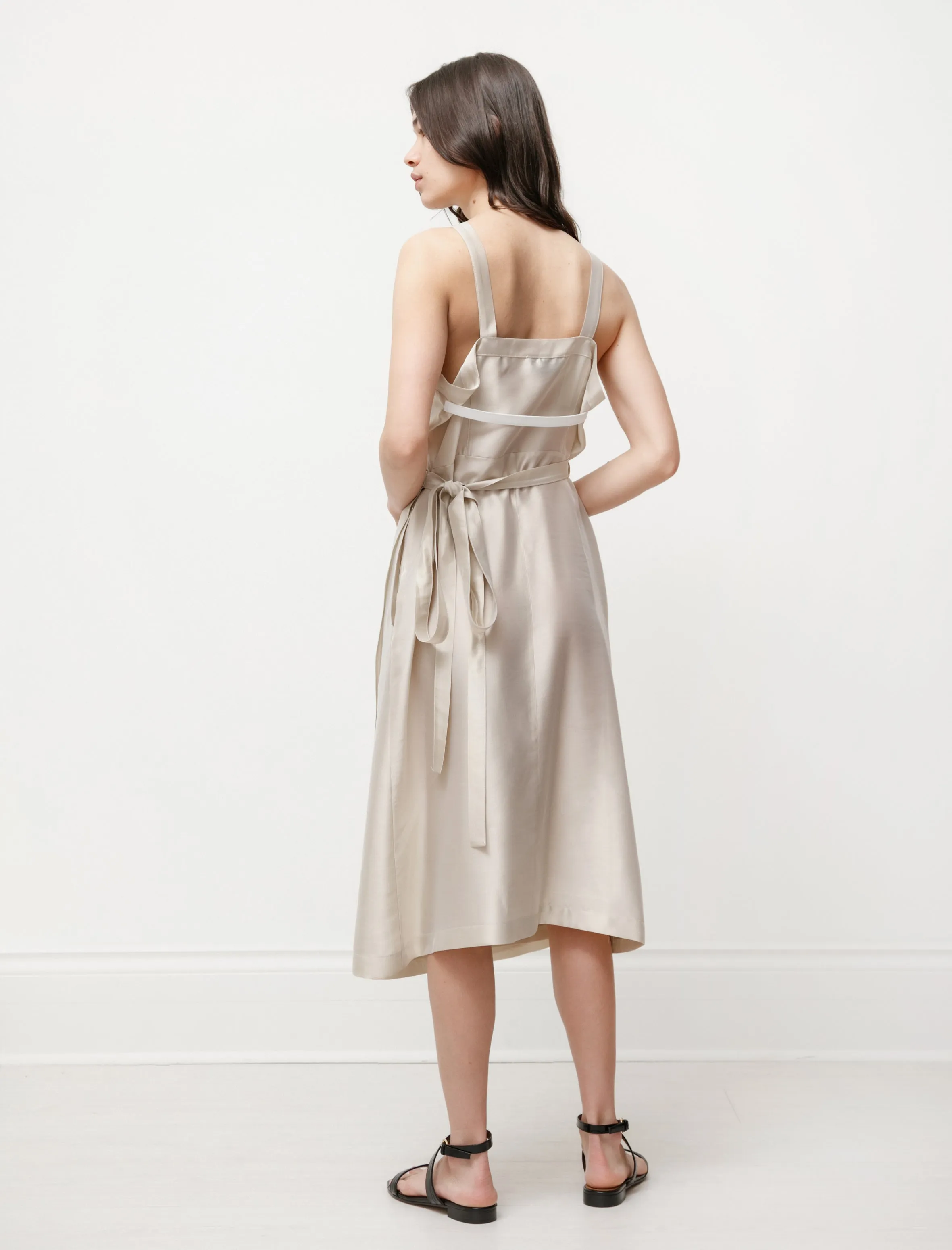 Apron Dress Champagne