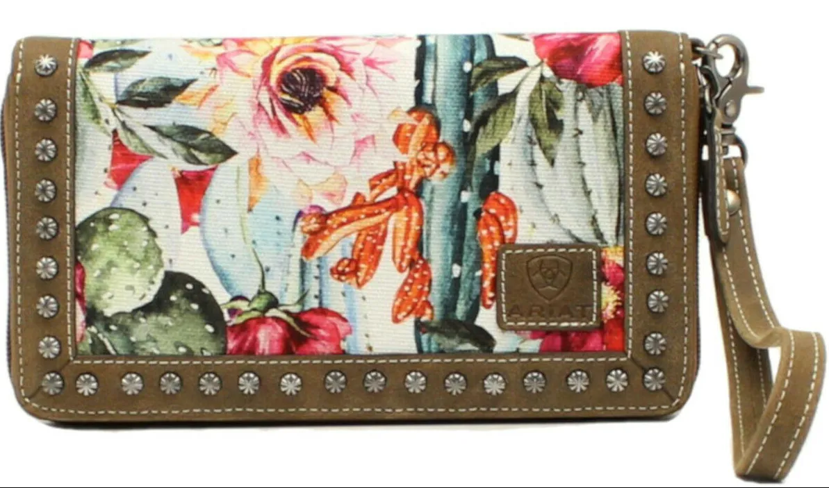 Ariat Cacti Cruiser Clutch/Wallet