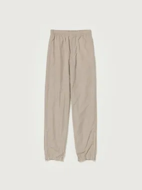 Auralee HIGH COUNT WOOL POPLIN PANTS - Top Beige