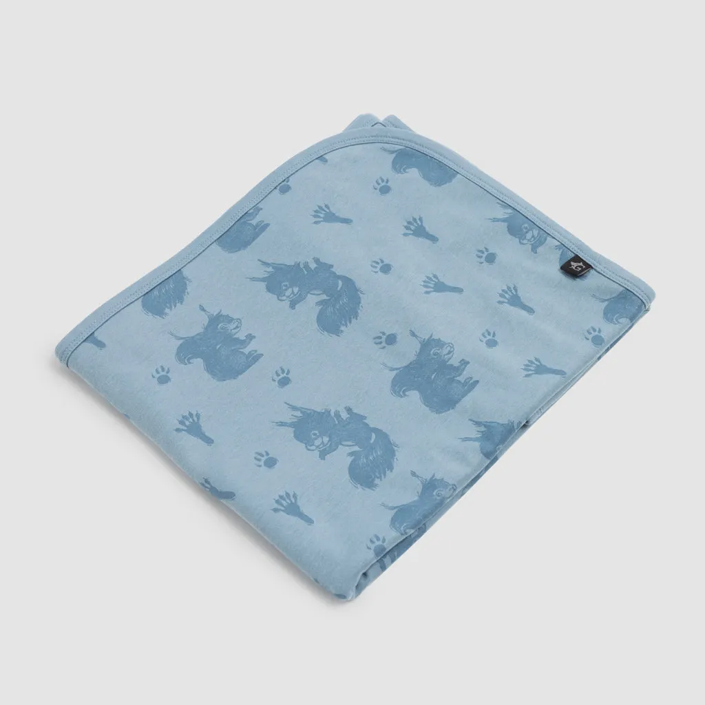 Baby Blanket, Ratatosk, Blue