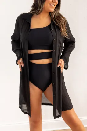 Barefoot Bliss Cover-Up In Black