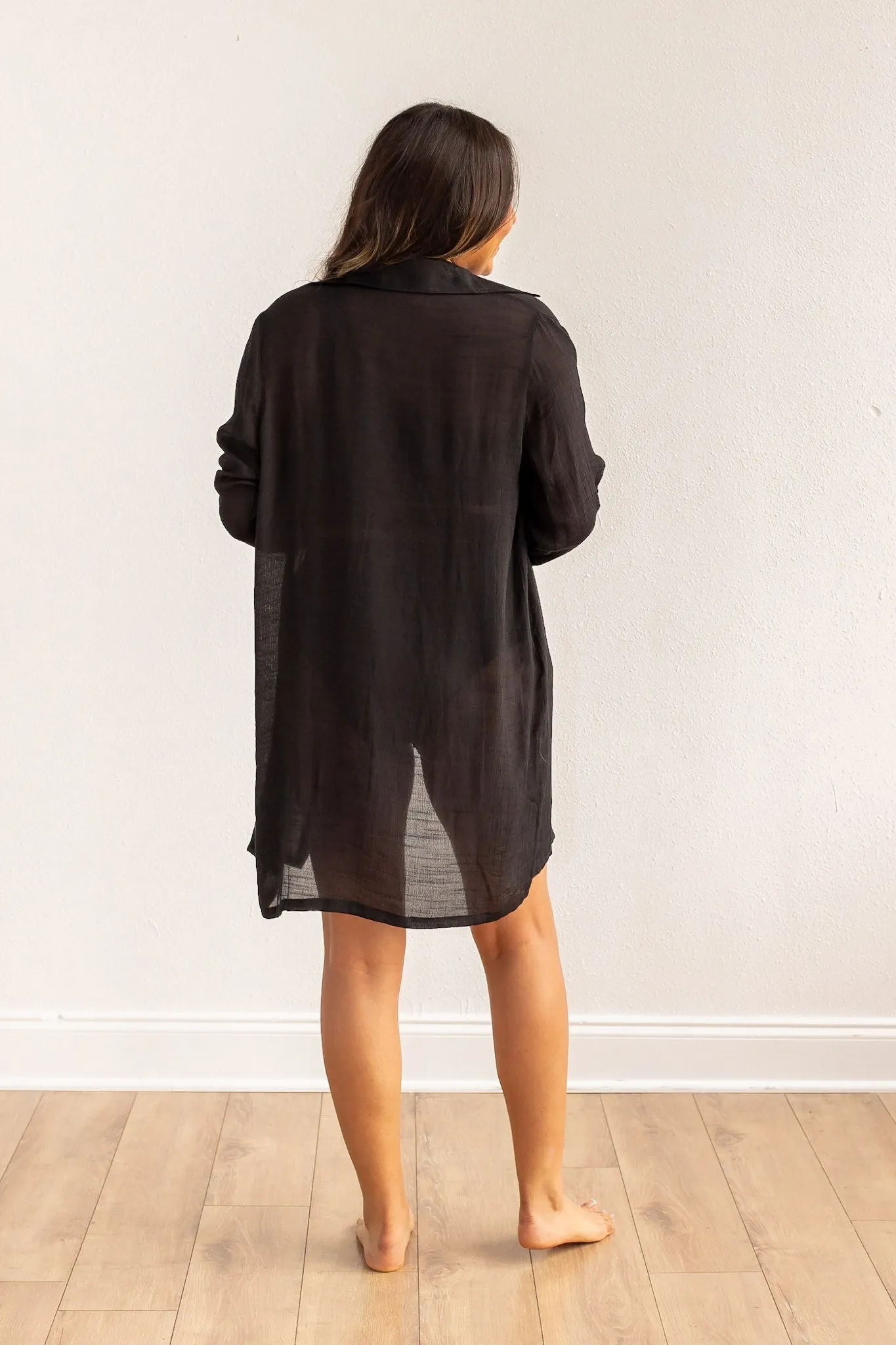 Barefoot Bliss Cover-Up In Black