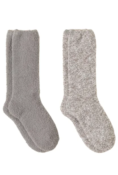 Barefoot Dreams Cozychic 2 Pair Sock Set