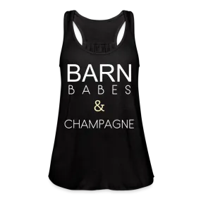 BARN BABES & CHAMPAGNE TANK  |  black