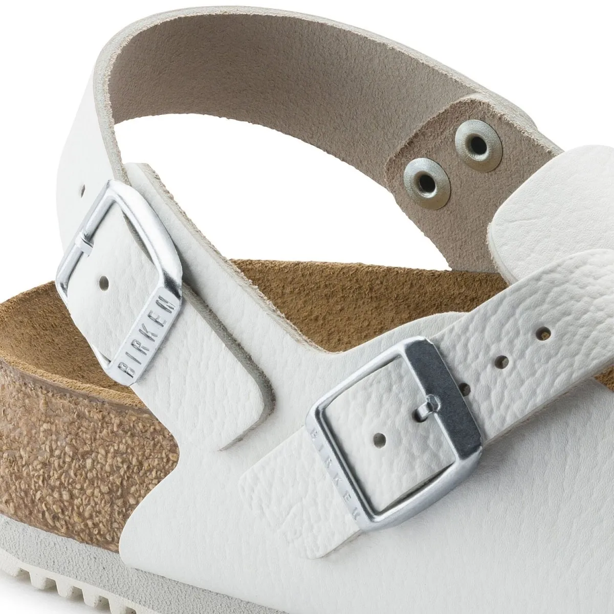 Birkenstock Men's Tokio Supergrip White Leather