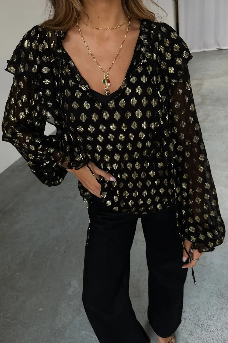 Black Primrose Blouse