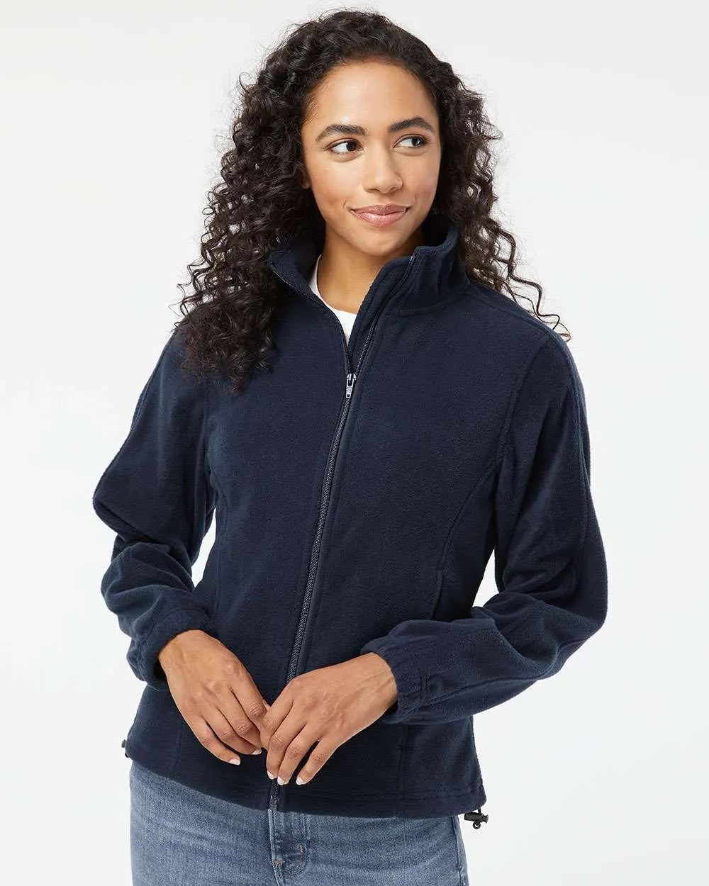 Burnside Ladies Polar Fleece Full-Zip Jacket