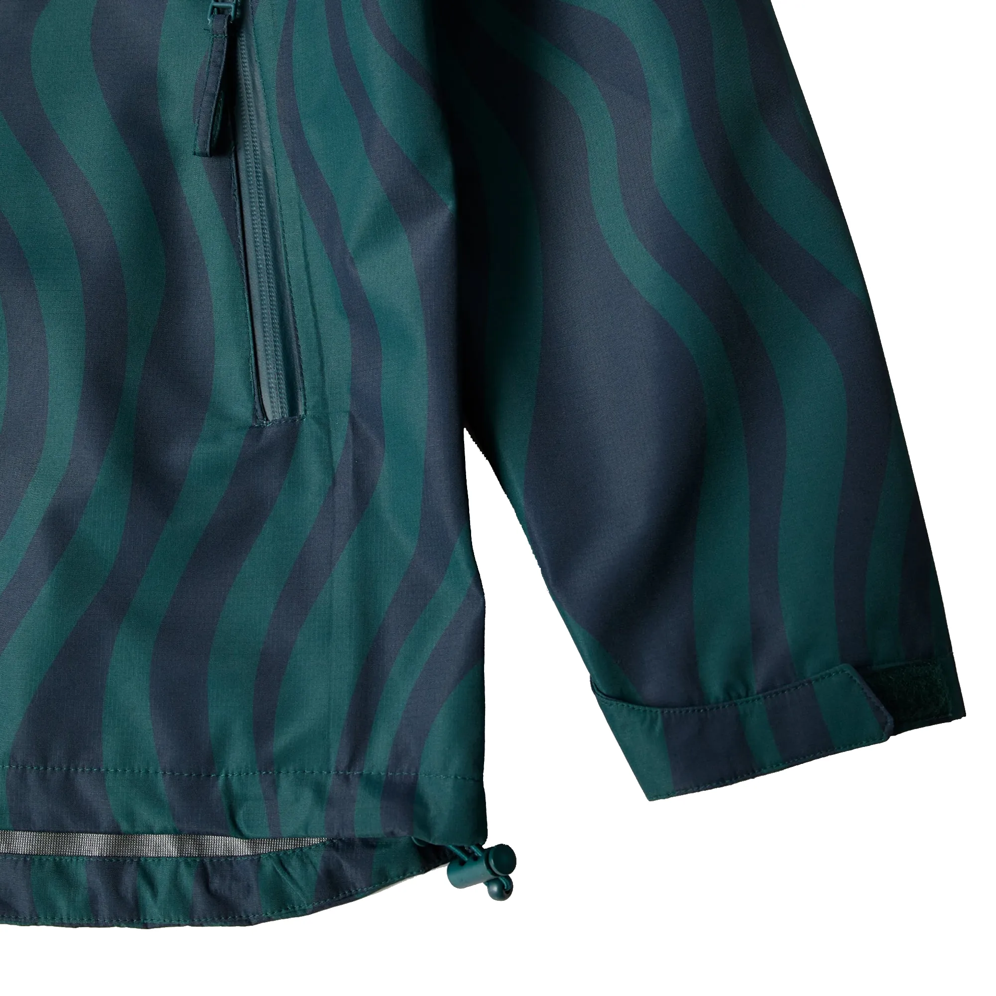 By Parra Rain Flow Rain Jacket Green