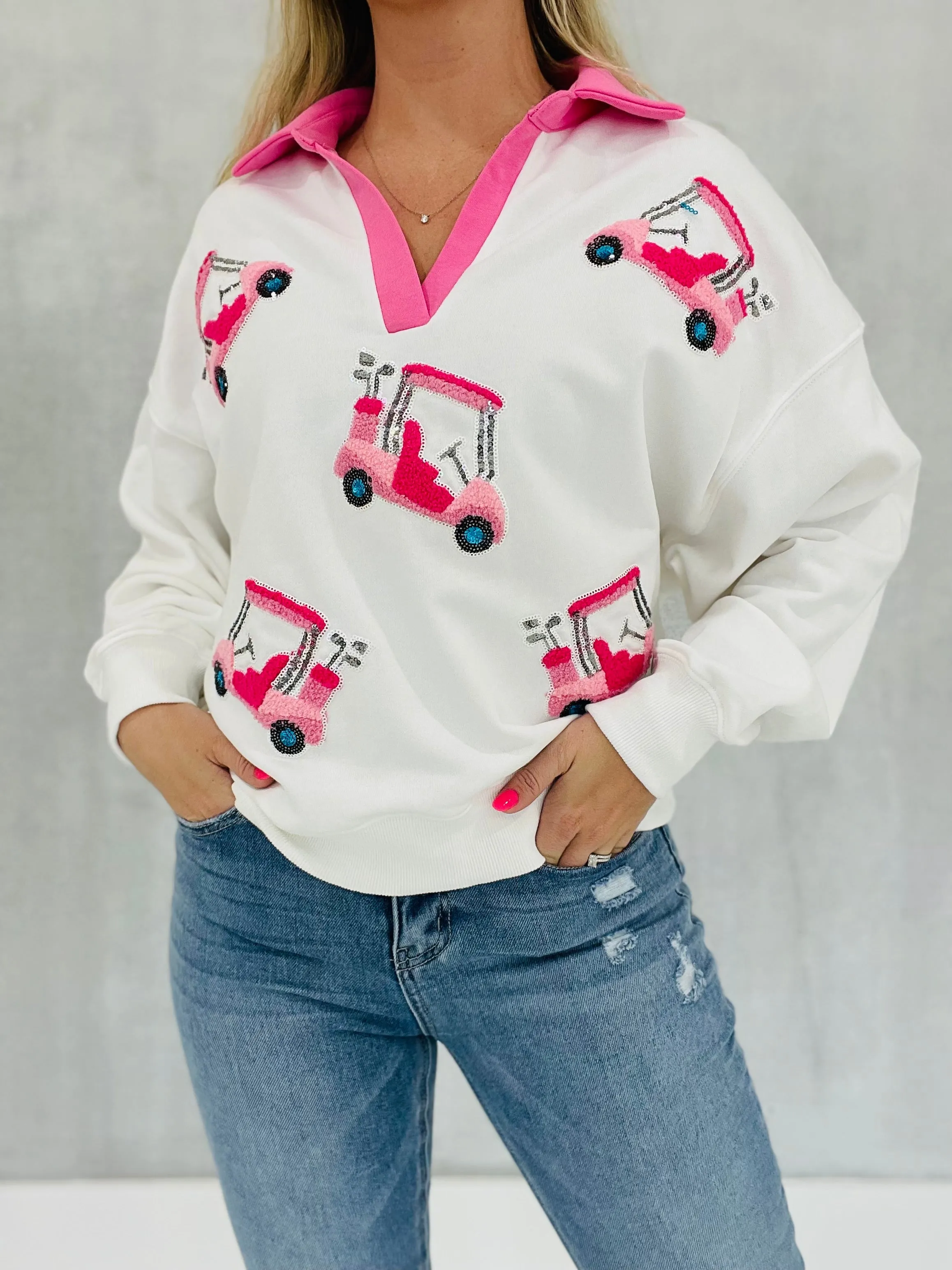 Cart Girl Pullover Top