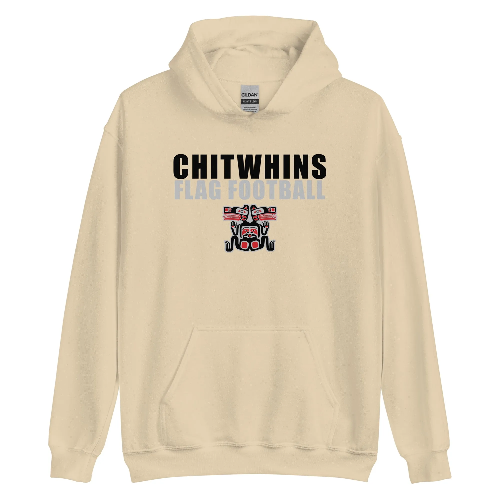 Chitwhins Middle s Flag Football Unisex Hoodie