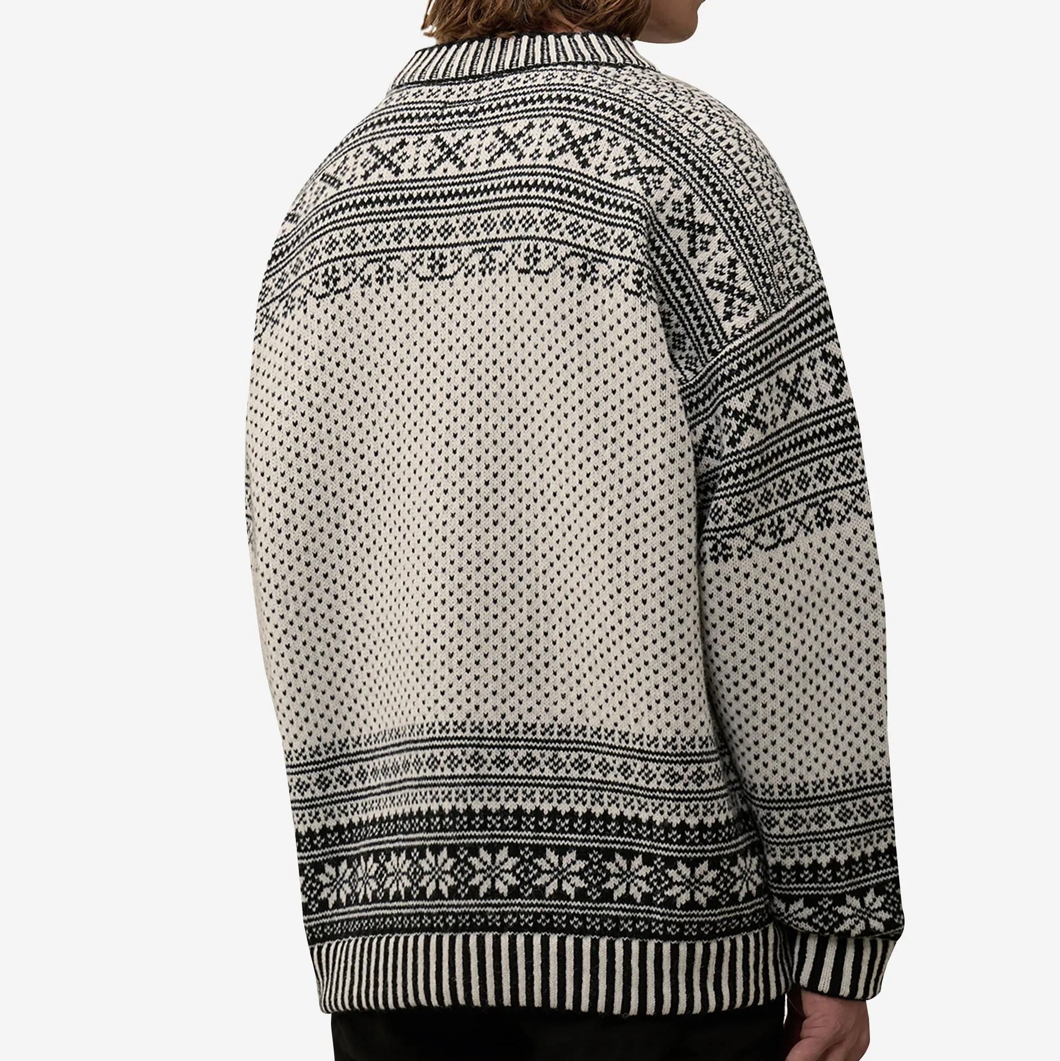 C.P. Company Wool Jacquard Logo Knit