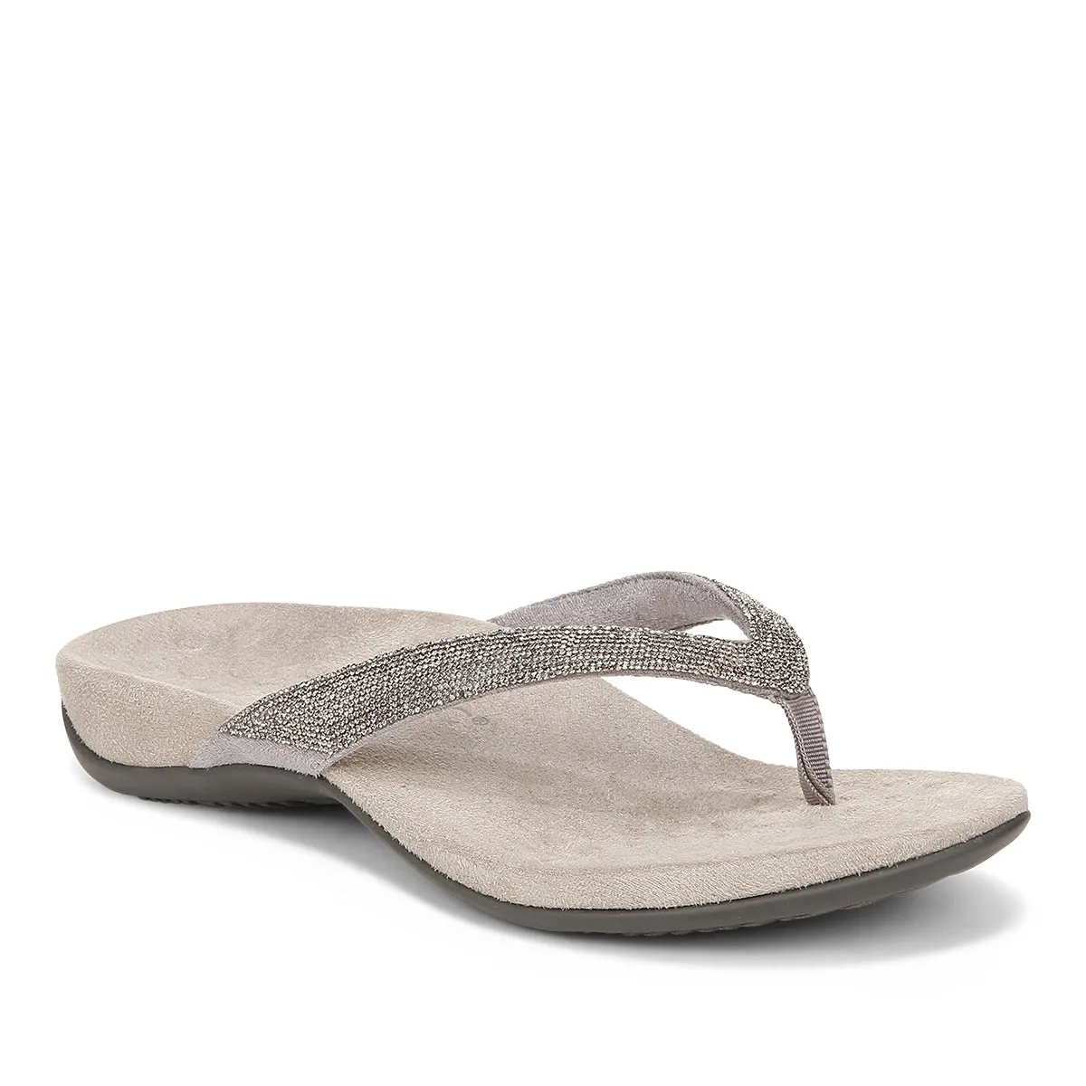 Dillon Shine Toe Post Sandal (Wide)