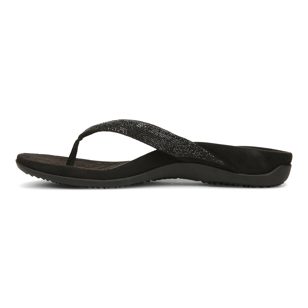 Dillon Shine Toe Post Sandal (Wide)