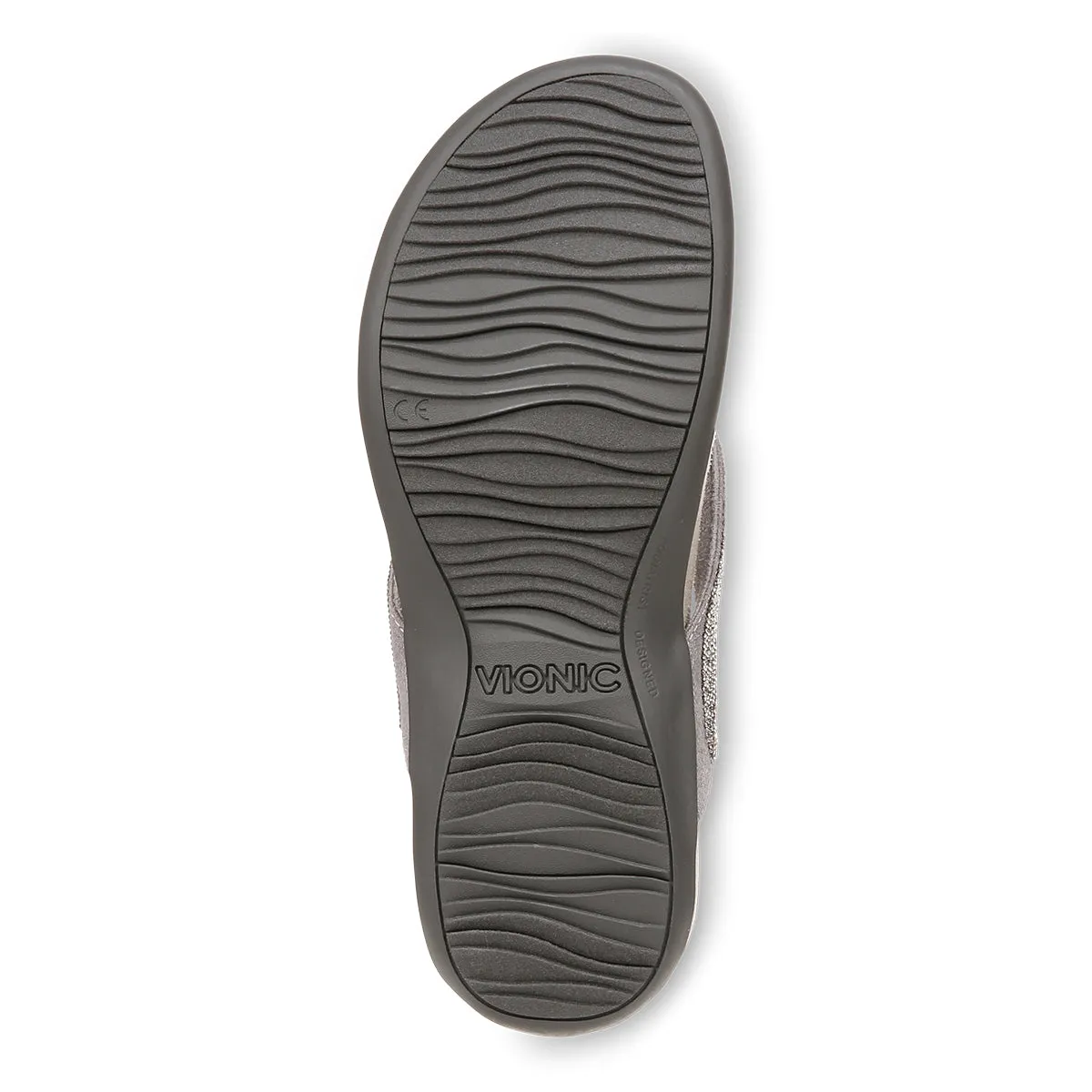 Dillon Shine Toe Post Sandal (Wide)