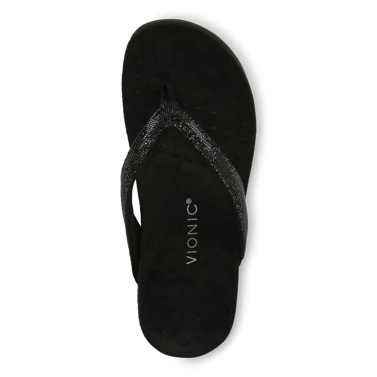 Dillon Shine Toe Post Sandal (Wide)