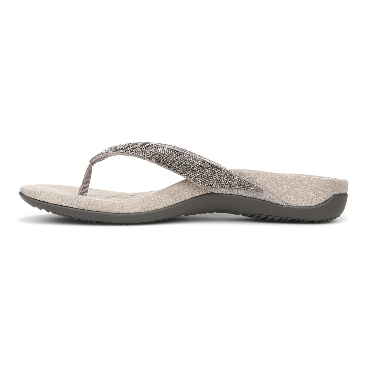 Dillon Shine Toe Post Sandal (Wide)