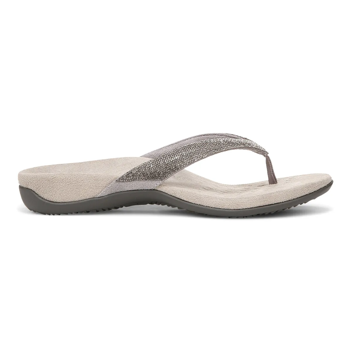 Dillon Shine Toe Post Sandal (Wide)