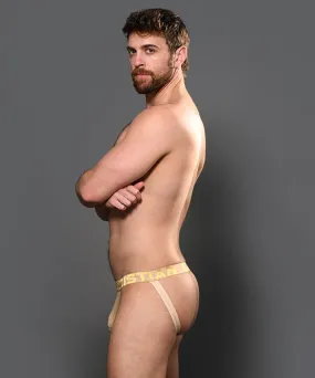 DOORBUSTER! Champagne Shimmer Jock w/ ALMOST NAKED®