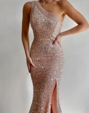 Elegant Sequin Women's Dress