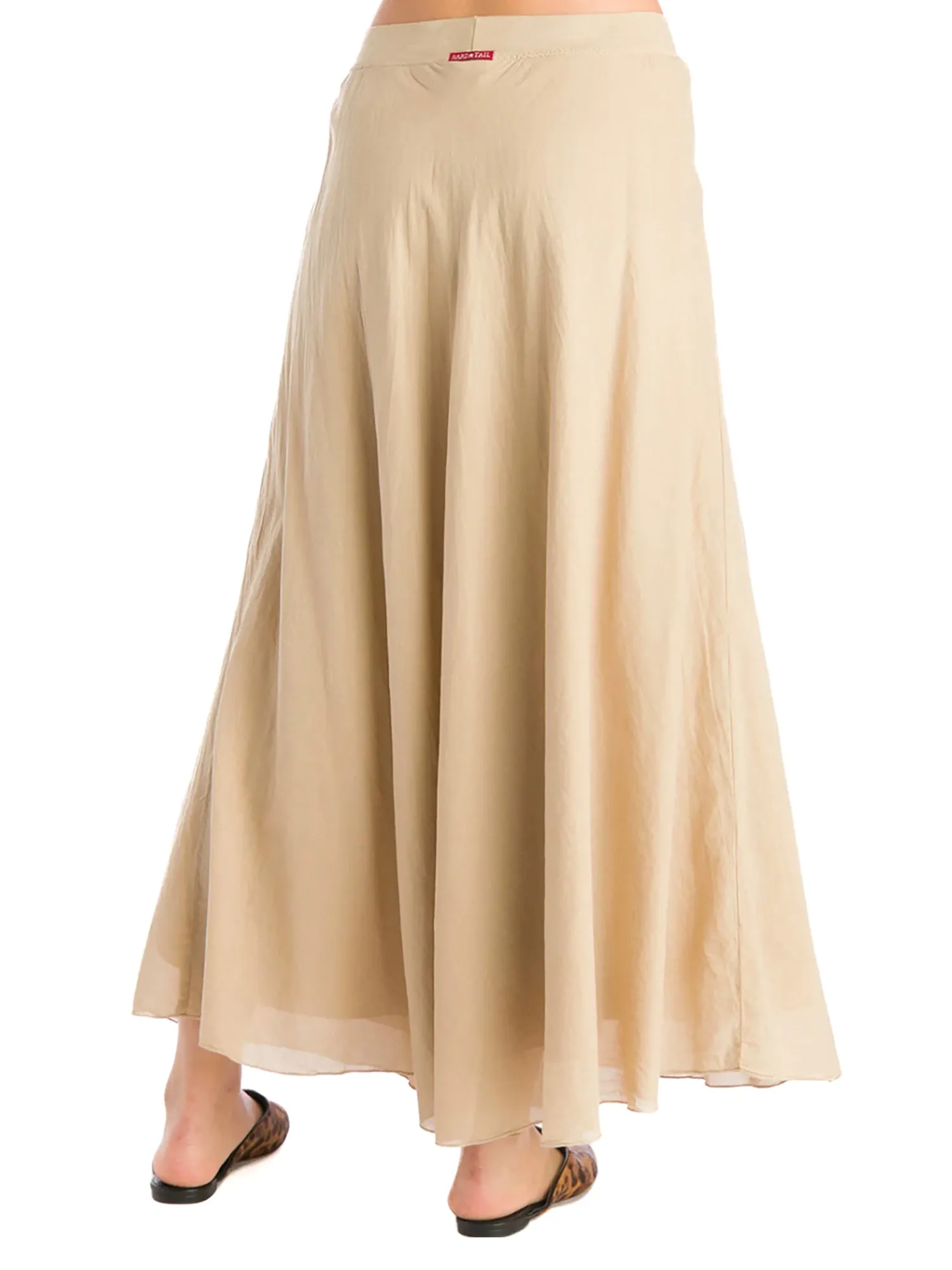 Hard Tail Double Layer Sweep Voile Skirt VG-191