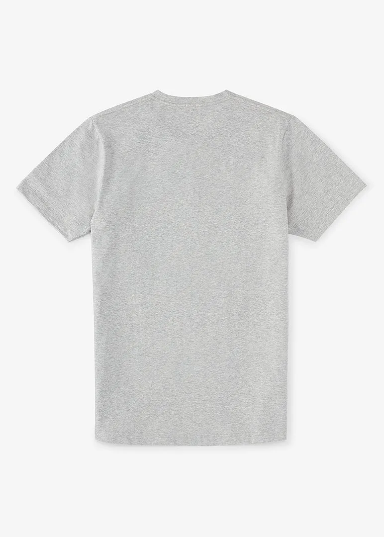 High & Mighty Cotton Stretch T-Shirt | Heather Grey