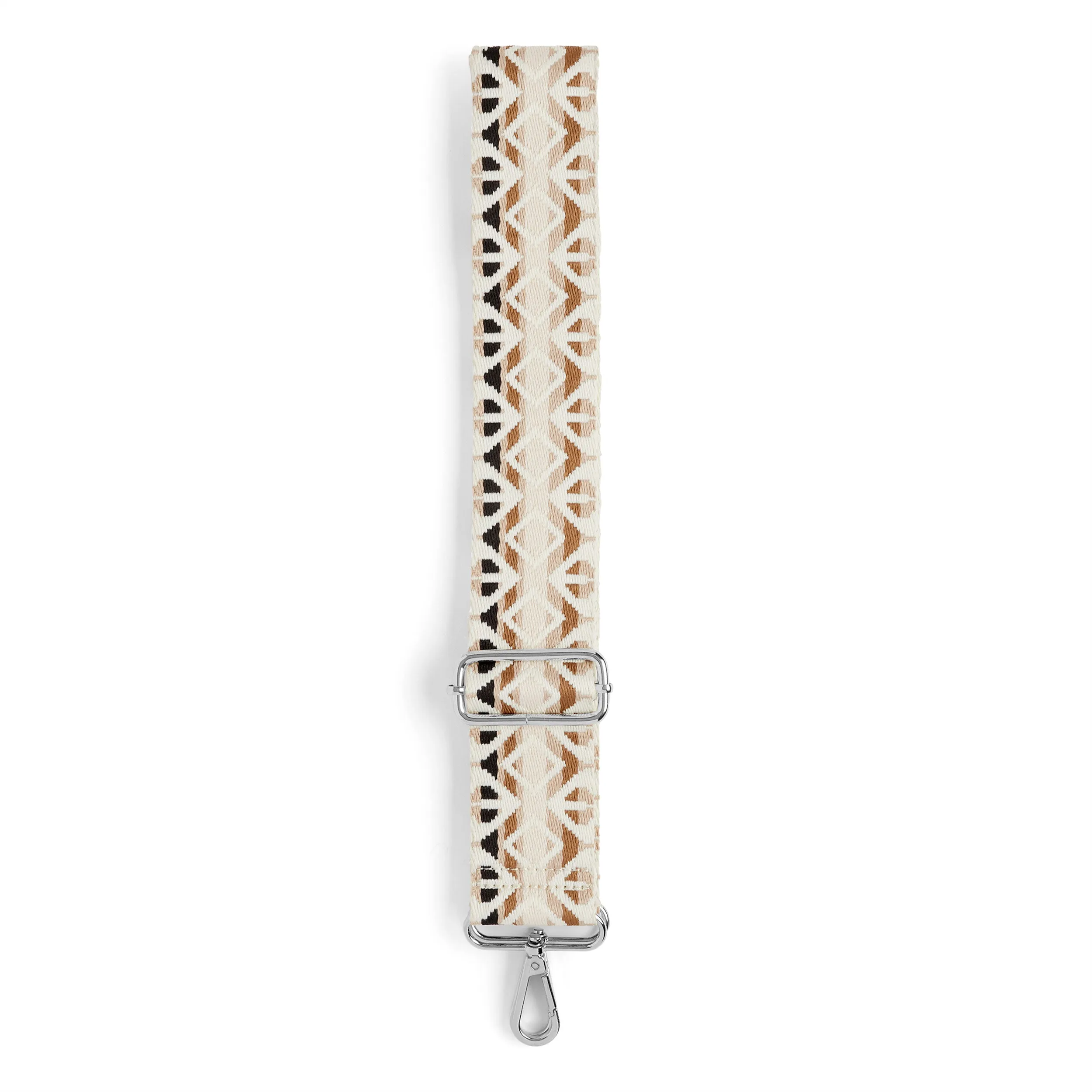 Interchangeable Bag Strap - Brown Diamonds