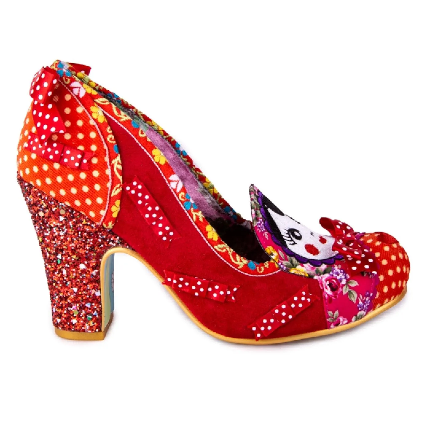 Irregular Choice Womens Matryoshka Memories High Heels - Red