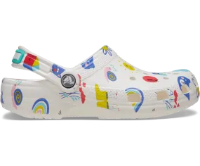 Kids‚Äô Classic Doodle Print Clog