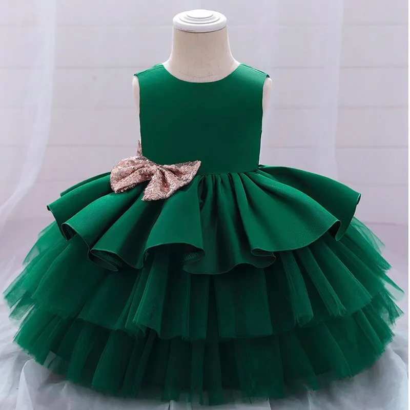 Kids Sequin Cake Dress