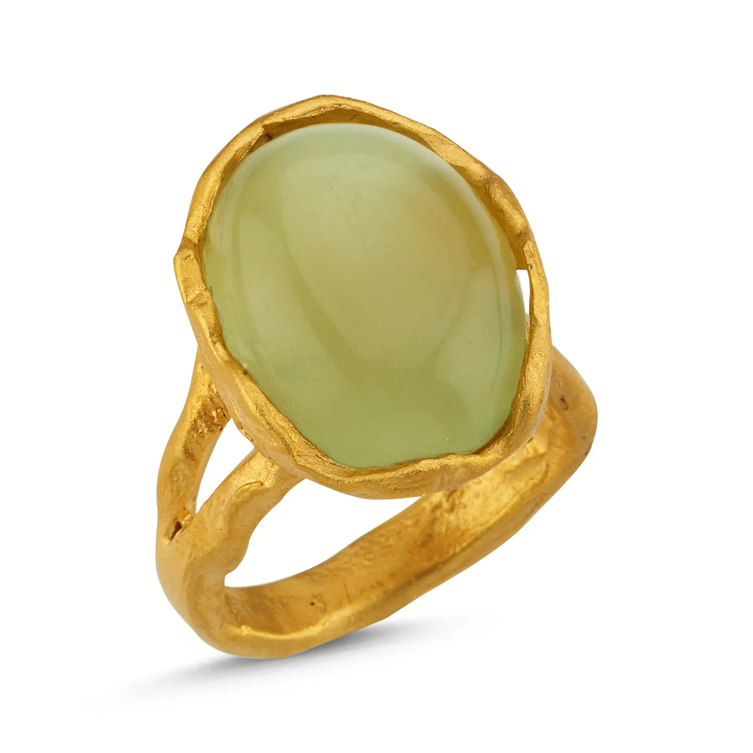 Lemon Quartz Ring