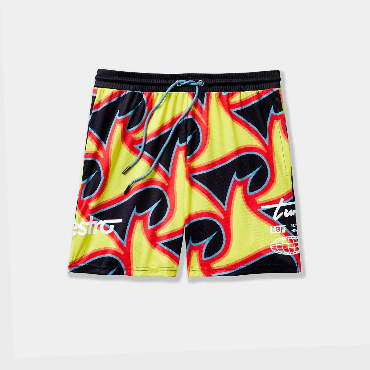 Live Breathe Futbol Fury Shorts - Multi