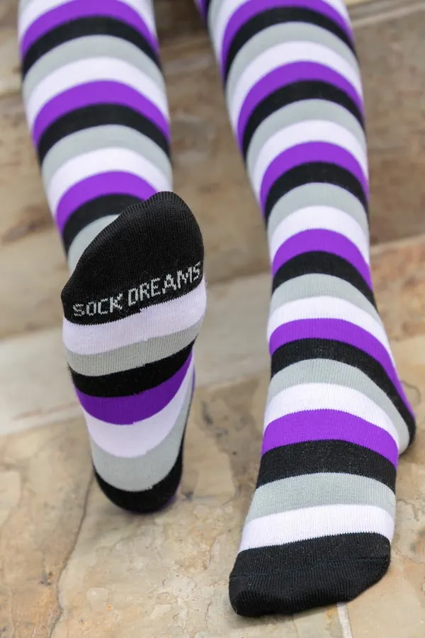 Longer Original Pride Stripes Tube Socks