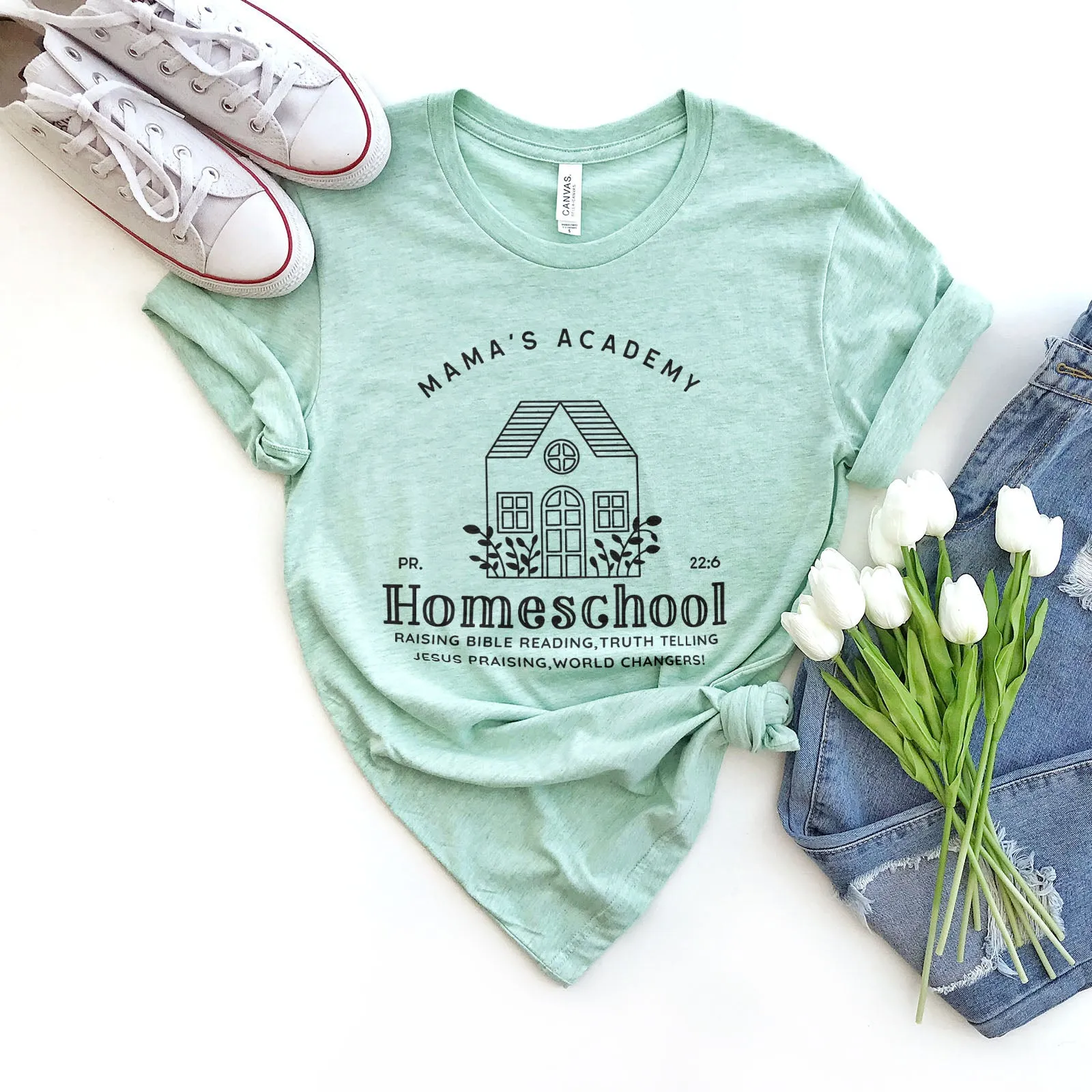 Mama's Homeschool Academy Tee