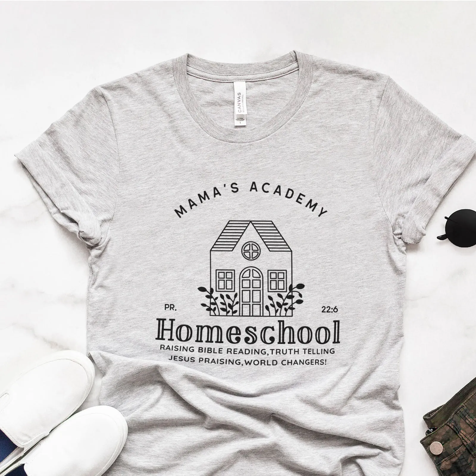 Mama's Homeschool Academy Tee