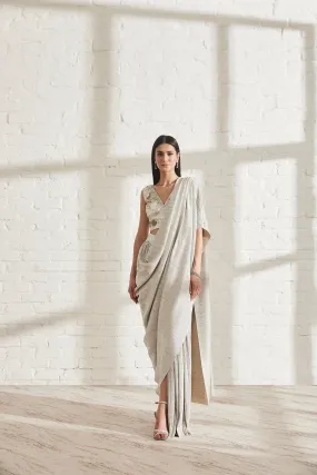 Metallic 2.0 Sari with APS Blouse