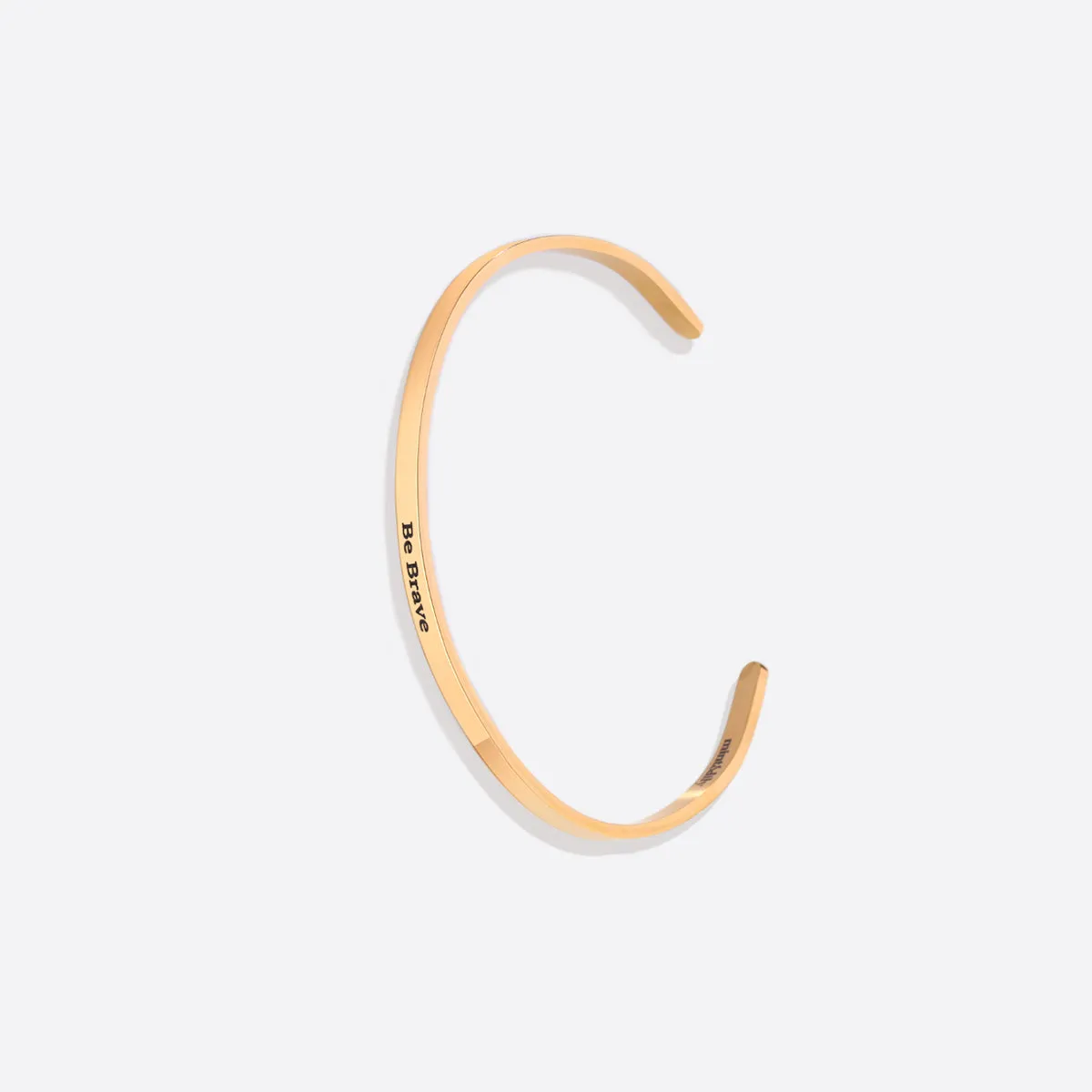 Personalized Thin Cuff Bracelet